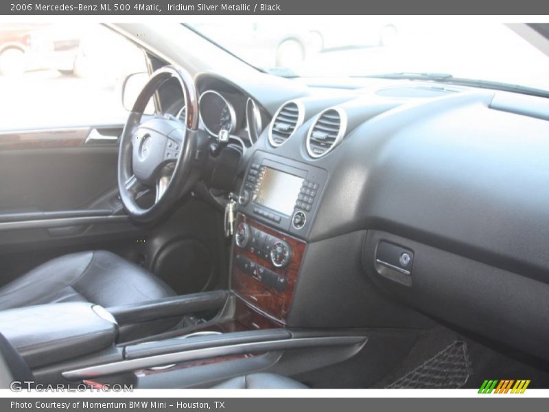 Iridium Silver Metallic / Black 2006 Mercedes-Benz ML 500 4Matic