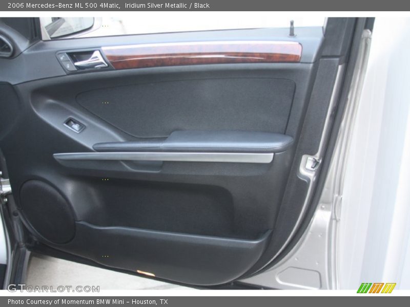 Iridium Silver Metallic / Black 2006 Mercedes-Benz ML 500 4Matic