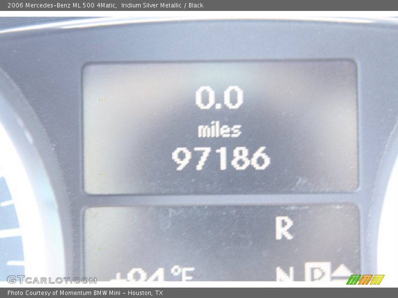 Iridium Silver Metallic / Black 2006 Mercedes-Benz ML 500 4Matic