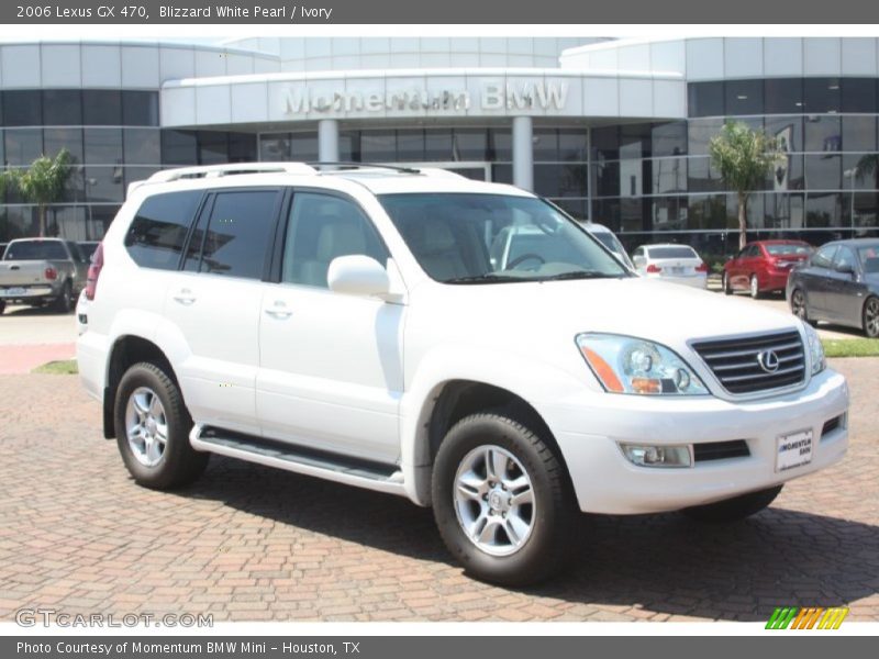 Blizzard White Pearl / Ivory 2006 Lexus GX 470