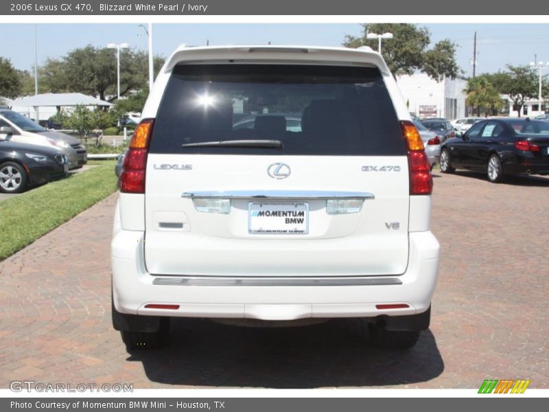 Blizzard White Pearl / Ivory 2006 Lexus GX 470