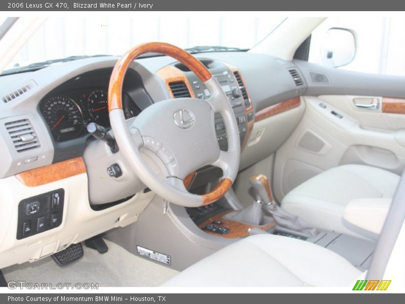 Blizzard White Pearl / Ivory 2006 Lexus GX 470