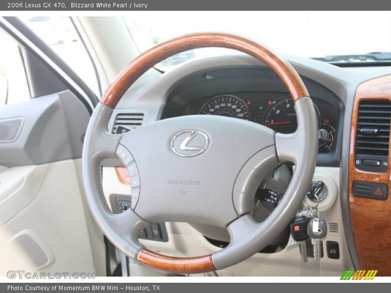 Blizzard White Pearl / Ivory 2006 Lexus GX 470
