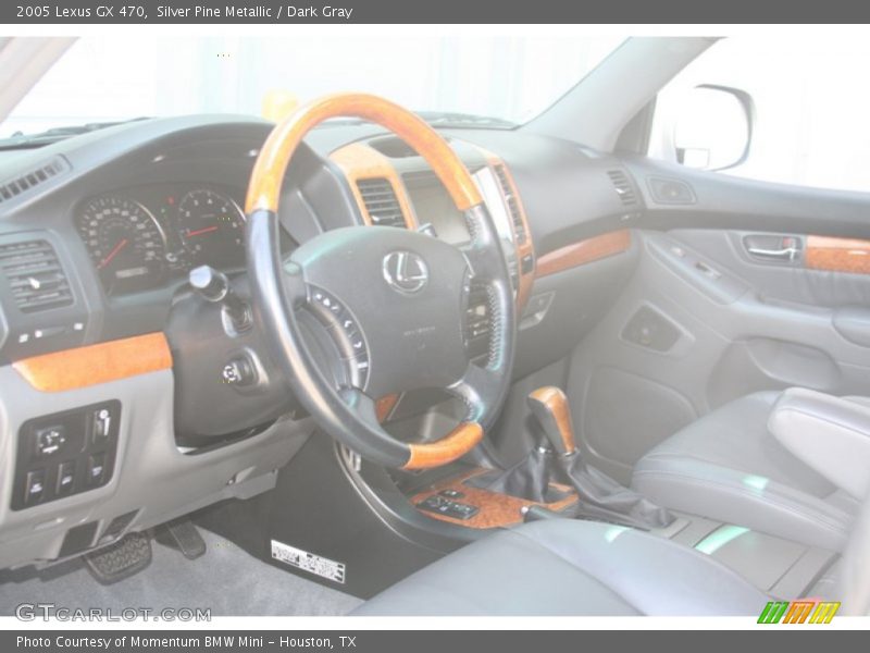 Silver Pine Metallic / Dark Gray 2005 Lexus GX 470
