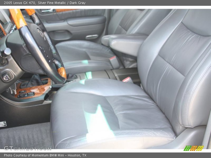 Silver Pine Metallic / Dark Gray 2005 Lexus GX 470
