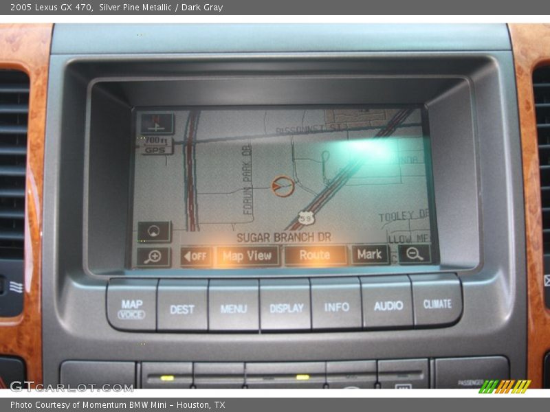 Silver Pine Metallic / Dark Gray 2005 Lexus GX 470