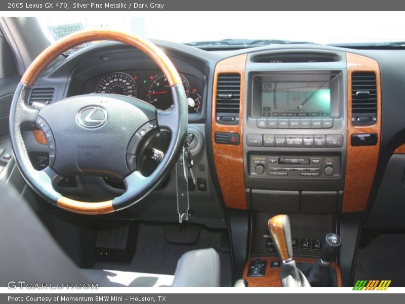 Silver Pine Metallic / Dark Gray 2005 Lexus GX 470