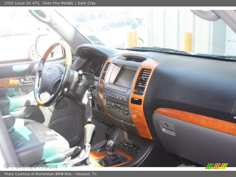 Silver Pine Metallic / Dark Gray 2005 Lexus GX 470