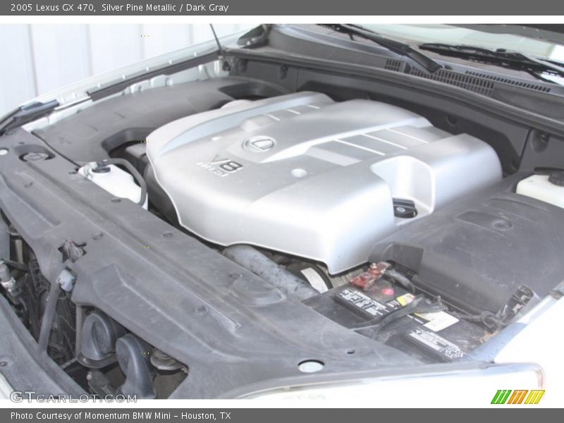 Silver Pine Metallic / Dark Gray 2005 Lexus GX 470