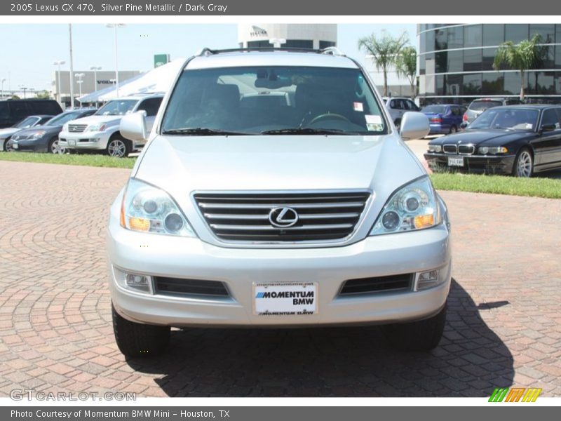 Silver Pine Metallic / Dark Gray 2005 Lexus GX 470