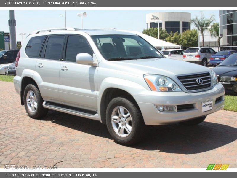 Silver Pine Metallic / Dark Gray 2005 Lexus GX 470
