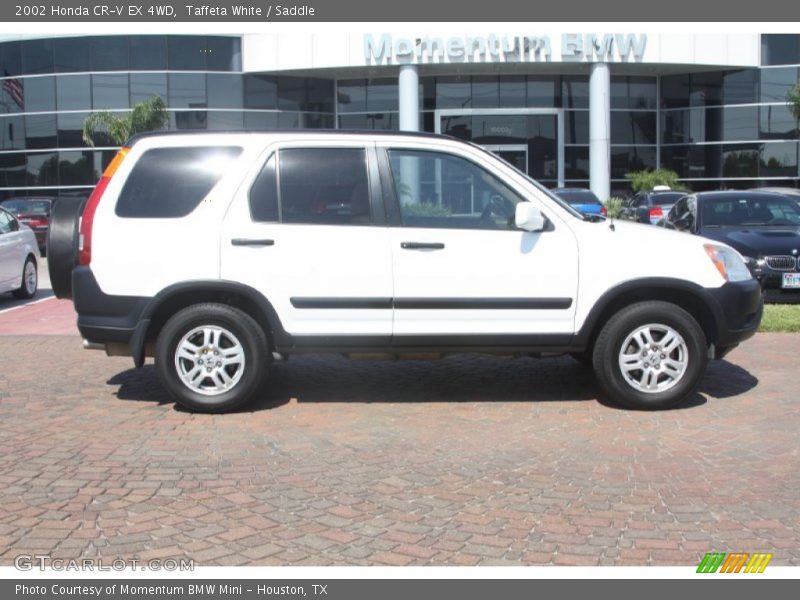 Taffeta White / Saddle 2002 Honda CR-V EX 4WD