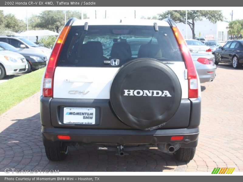 Taffeta White / Saddle 2002 Honda CR-V EX 4WD