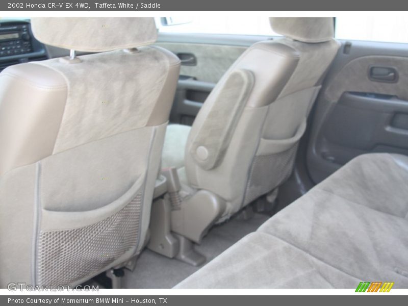 Taffeta White / Saddle 2002 Honda CR-V EX 4WD