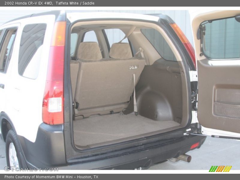 Taffeta White / Saddle 2002 Honda CR-V EX 4WD