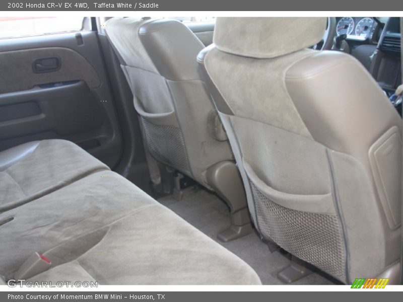 Taffeta White / Saddle 2002 Honda CR-V EX 4WD