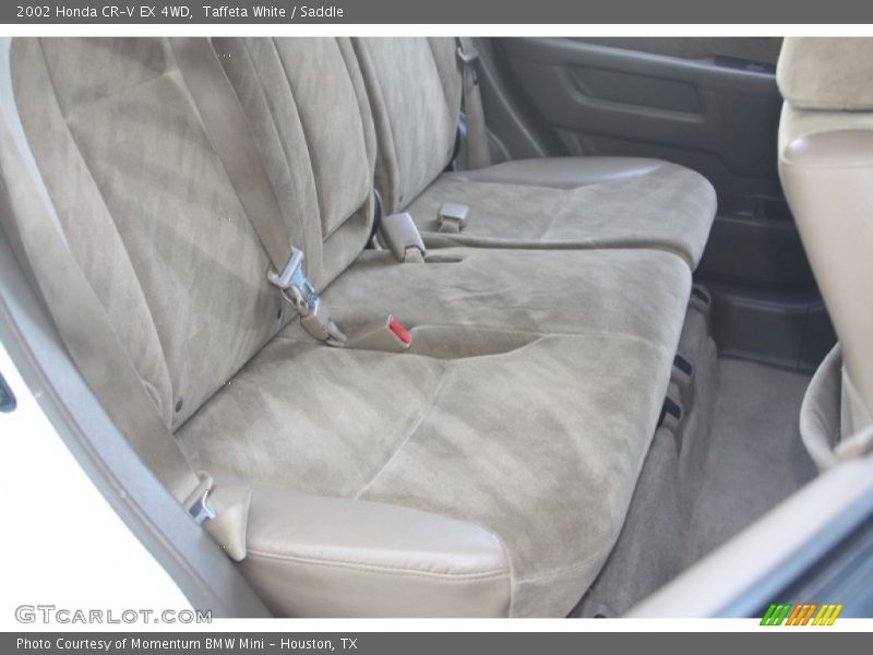 Taffeta White / Saddle 2002 Honda CR-V EX 4WD