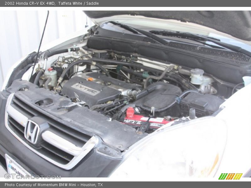 Taffeta White / Saddle 2002 Honda CR-V EX 4WD