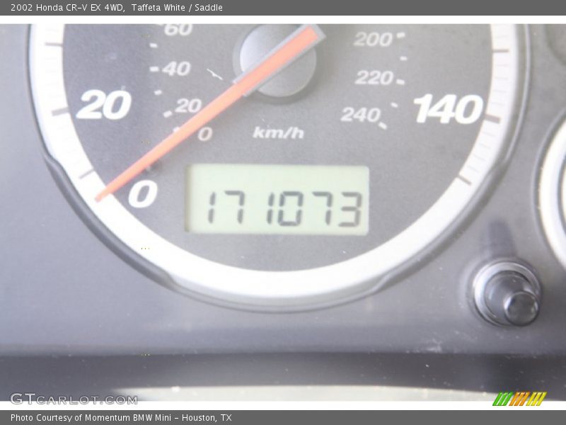 Taffeta White / Saddle 2002 Honda CR-V EX 4WD