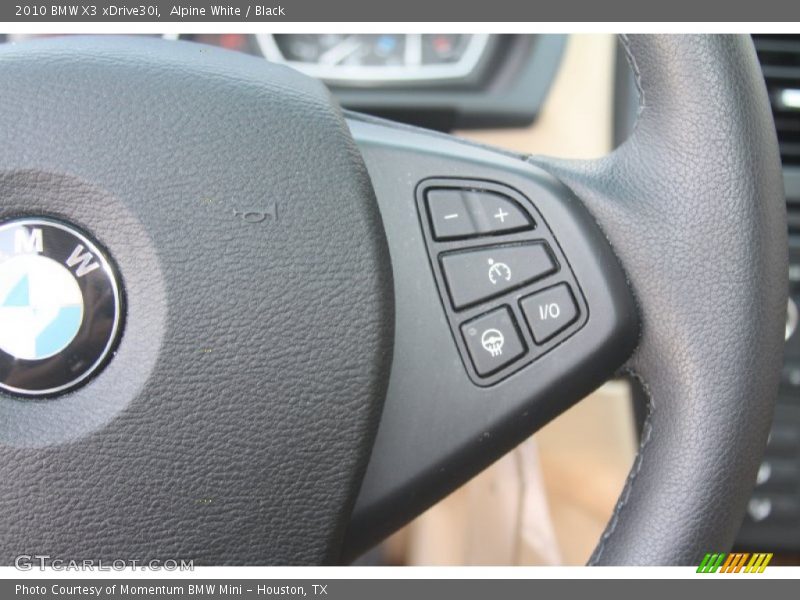 Alpine White / Black 2010 BMW X3 xDrive30i
