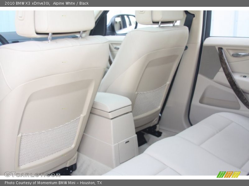 Alpine White / Black 2010 BMW X3 xDrive30i