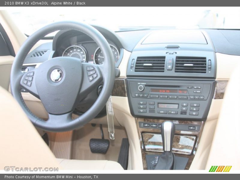 Alpine White / Black 2010 BMW X3 xDrive30i