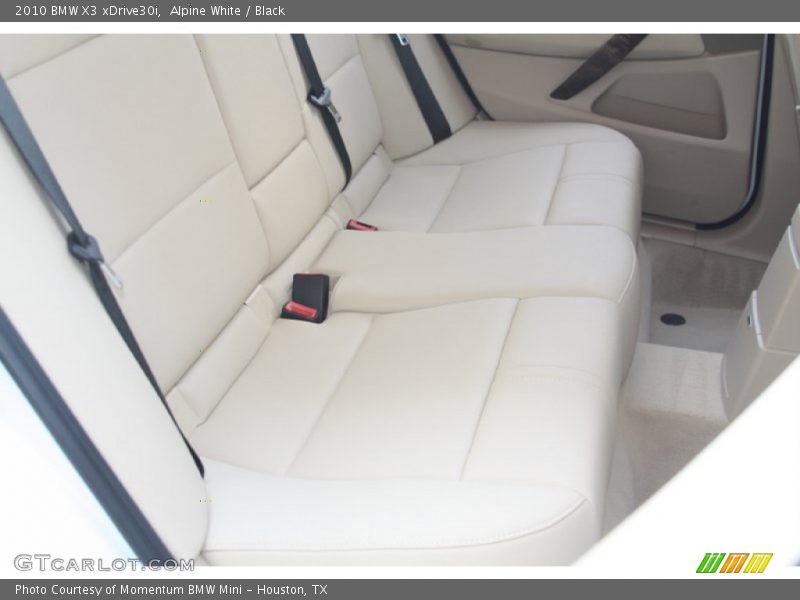 Alpine White / Black 2010 BMW X3 xDrive30i