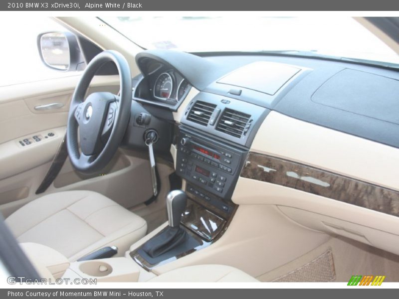 Alpine White / Black 2010 BMW X3 xDrive30i