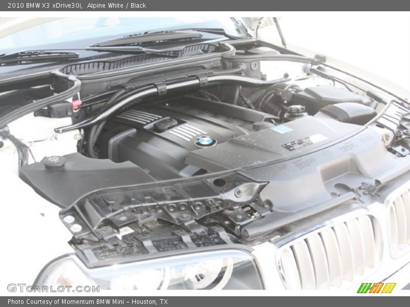 Alpine White / Black 2010 BMW X3 xDrive30i