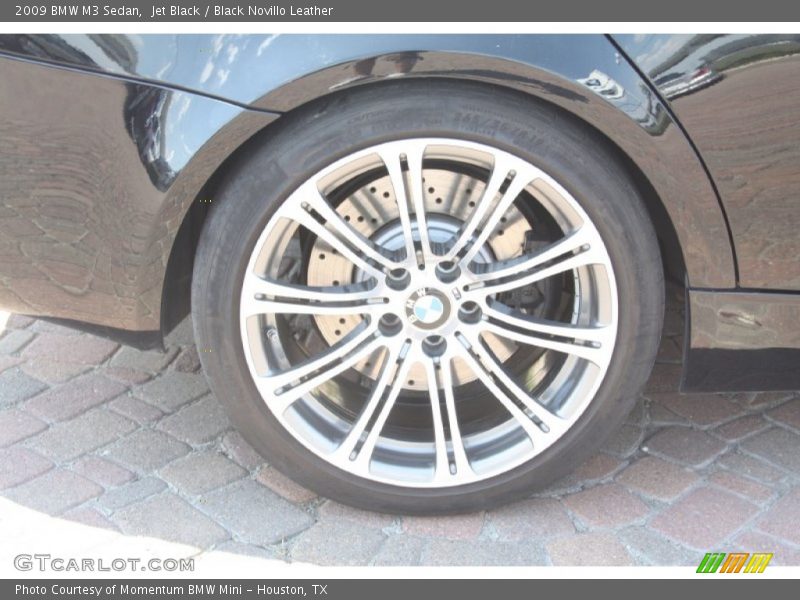 Jet Black / Black Novillo Leather 2009 BMW M3 Sedan