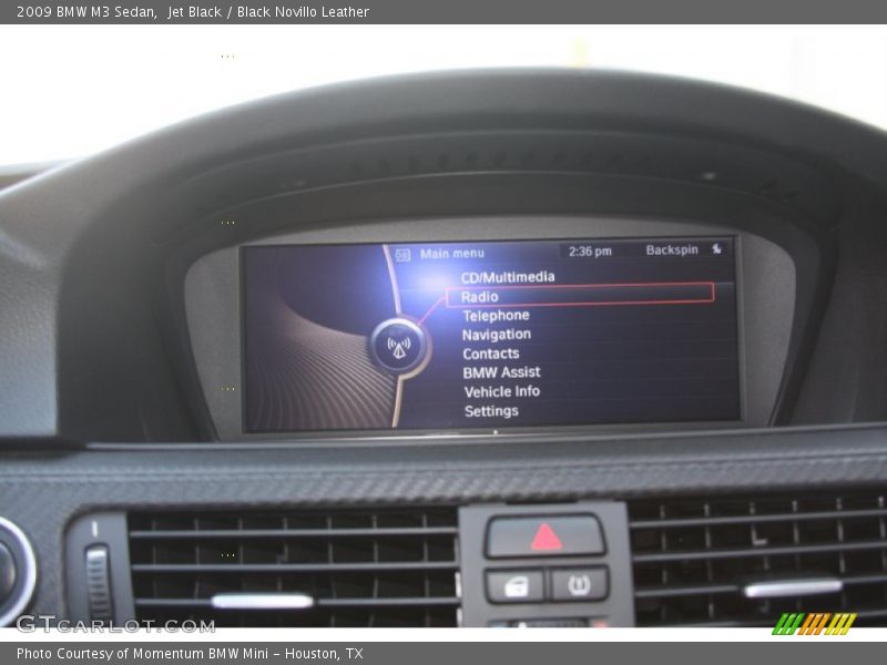 Jet Black / Black Novillo Leather 2009 BMW M3 Sedan