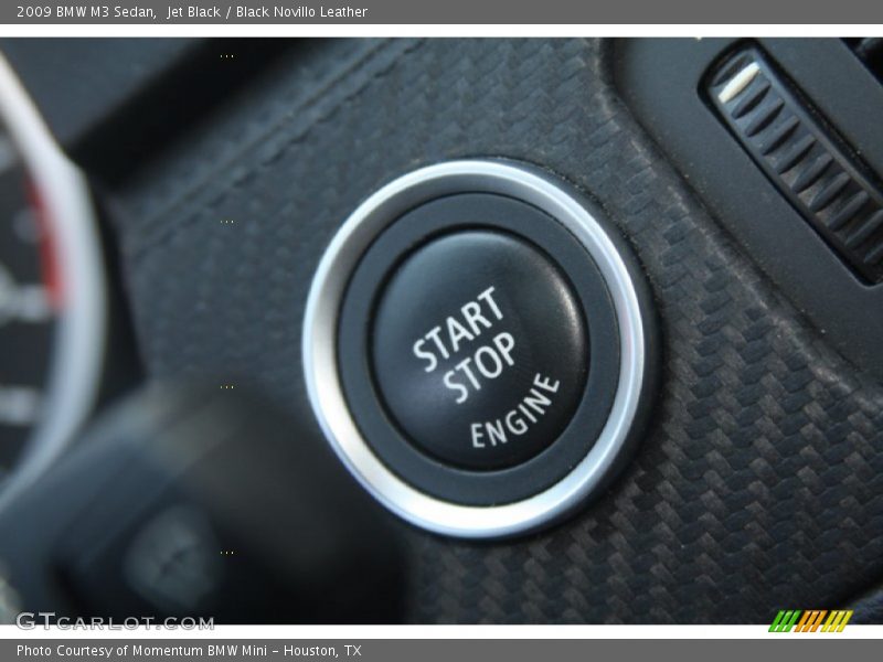 Jet Black / Black Novillo Leather 2009 BMW M3 Sedan