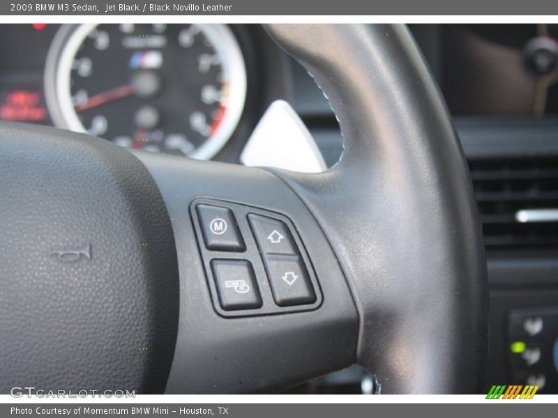 Jet Black / Black Novillo Leather 2009 BMW M3 Sedan