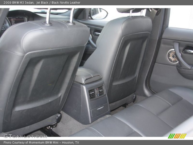 Jet Black / Black Novillo Leather 2009 BMW M3 Sedan
