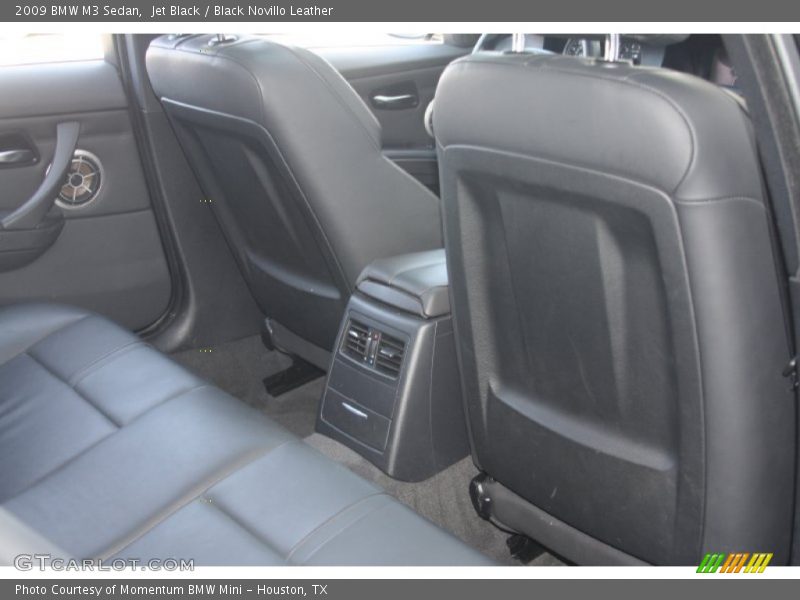 Jet Black / Black Novillo Leather 2009 BMW M3 Sedan
