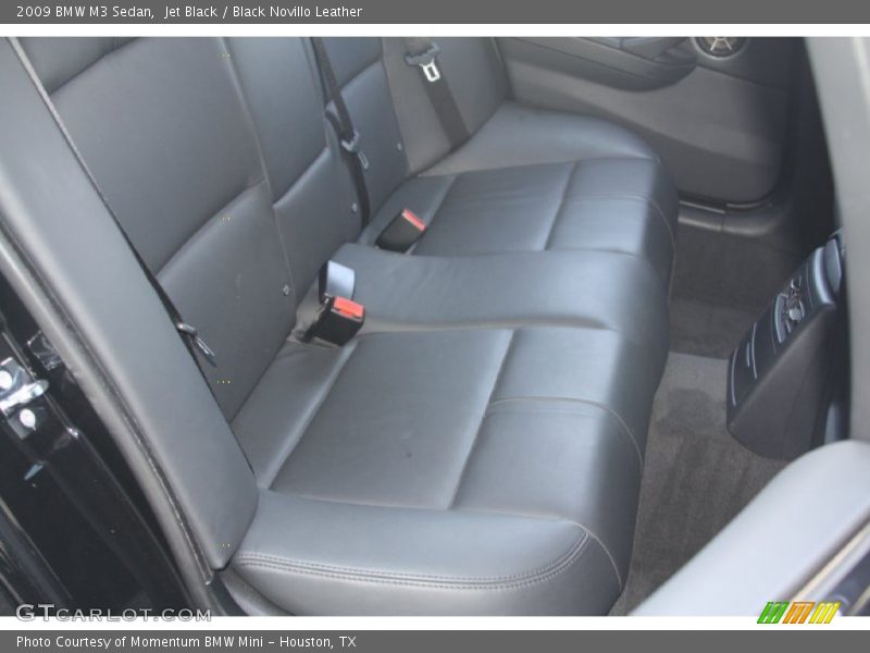 Jet Black / Black Novillo Leather 2009 BMW M3 Sedan