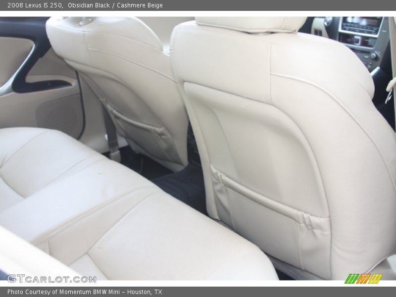 Obsidian Black / Cashmere Beige 2008 Lexus IS 250