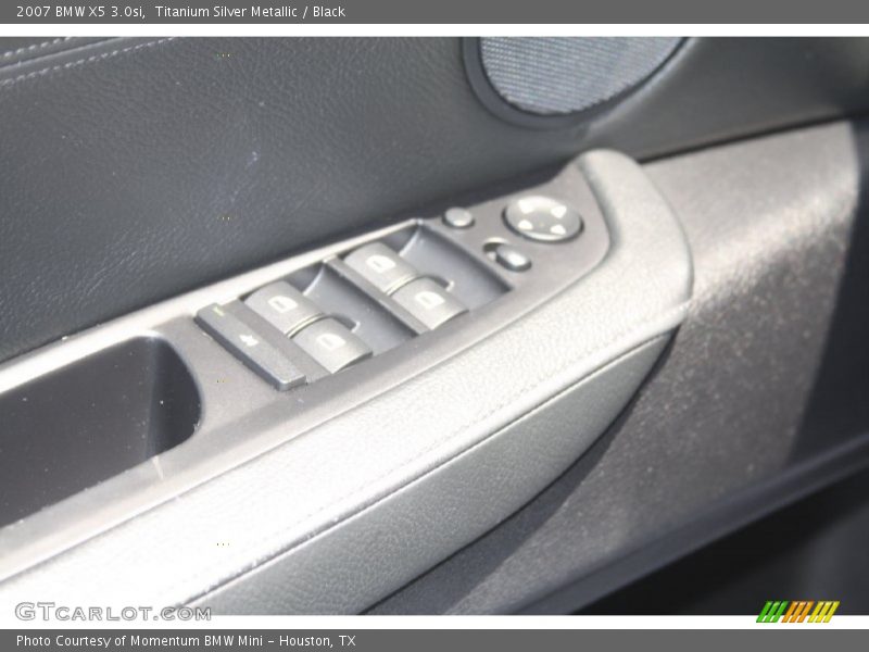 Titanium Silver Metallic / Black 2007 BMW X5 3.0si