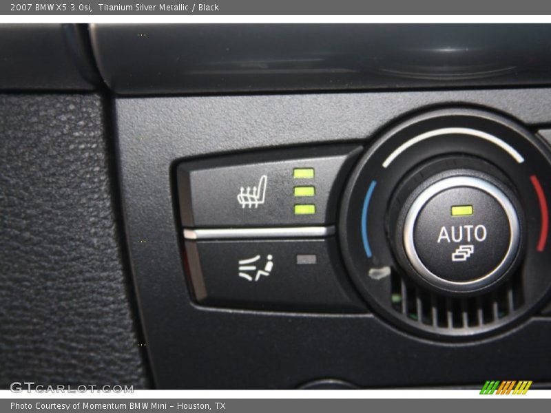 Titanium Silver Metallic / Black 2007 BMW X5 3.0si