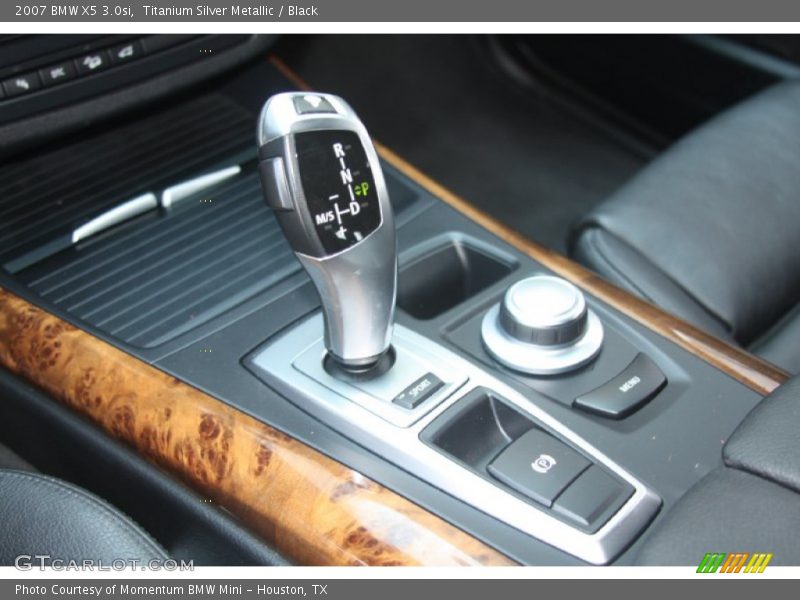 Titanium Silver Metallic / Black 2007 BMW X5 3.0si