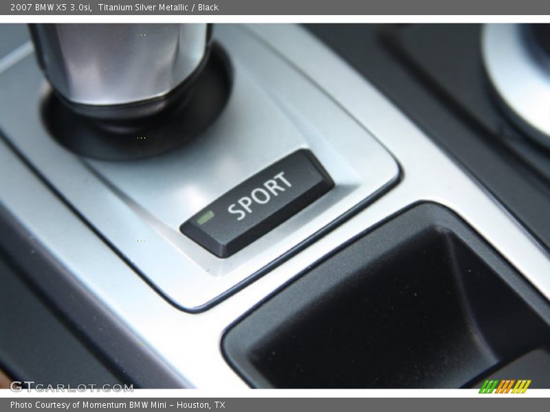 Titanium Silver Metallic / Black 2007 BMW X5 3.0si