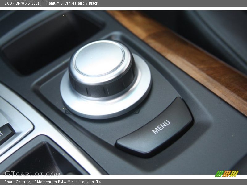 Titanium Silver Metallic / Black 2007 BMW X5 3.0si