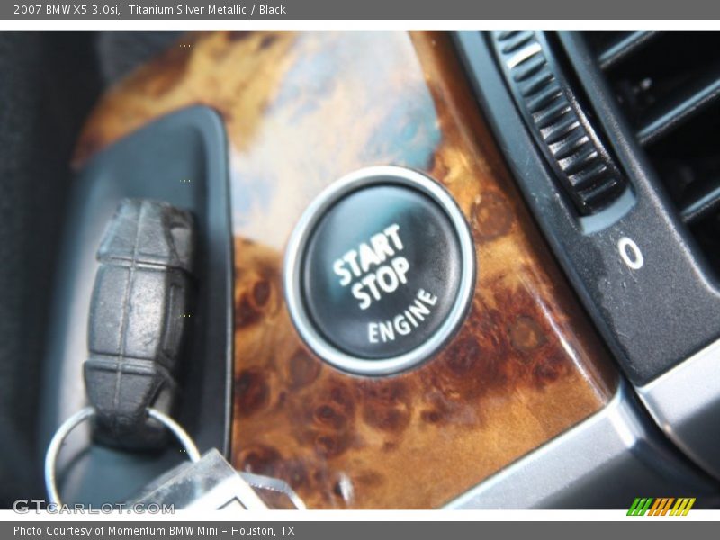 Titanium Silver Metallic / Black 2007 BMW X5 3.0si
