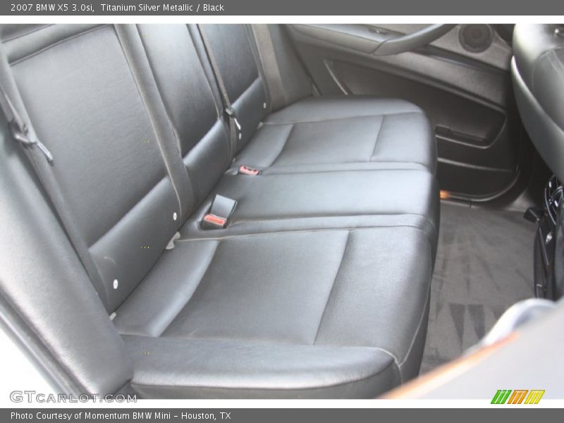 Titanium Silver Metallic / Black 2007 BMW X5 3.0si