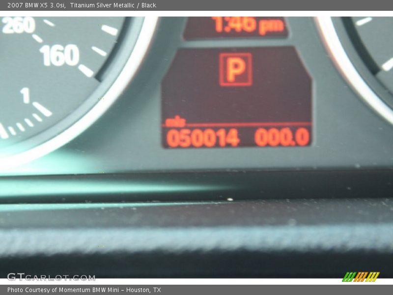 Titanium Silver Metallic / Black 2007 BMW X5 3.0si
