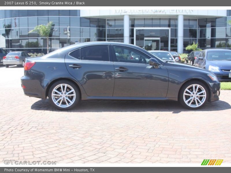 Smoky Granite Mica / Black 2007 Lexus IS 250