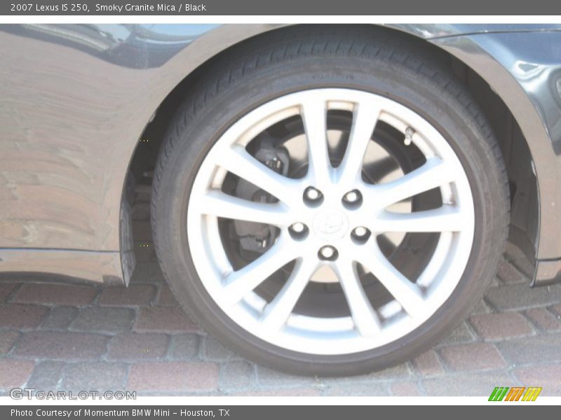 Smoky Granite Mica / Black 2007 Lexus IS 250