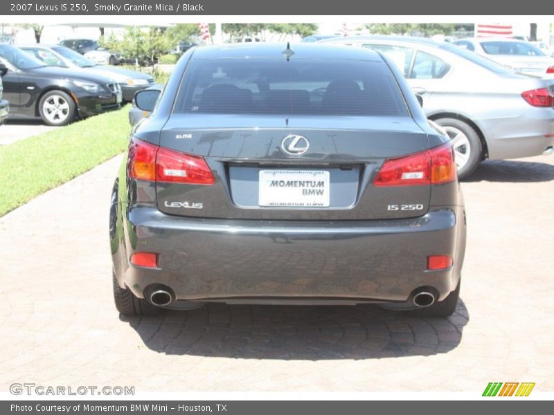 Smoky Granite Mica / Black 2007 Lexus IS 250