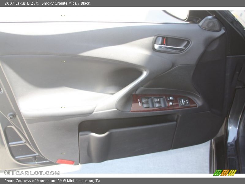 Smoky Granite Mica / Black 2007 Lexus IS 250
