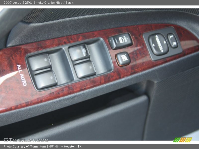 Smoky Granite Mica / Black 2007 Lexus IS 250